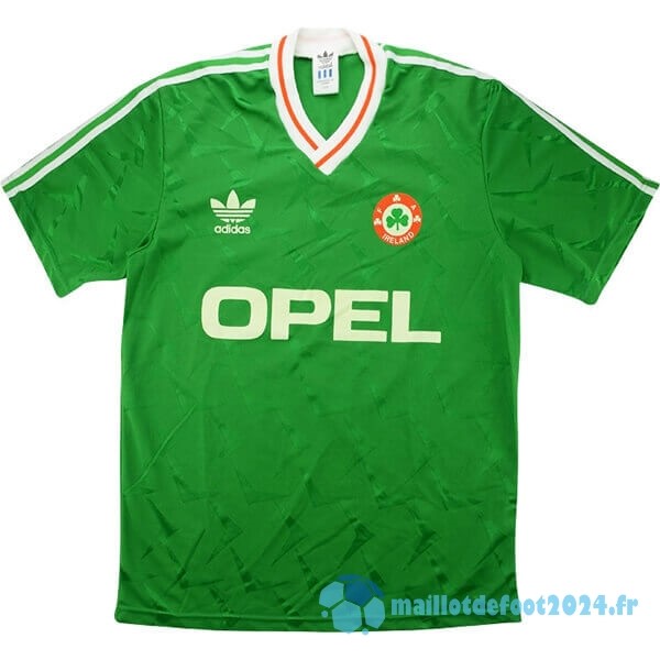 Nouveau Domicile Maillot Irlande Retro 1990 Vert