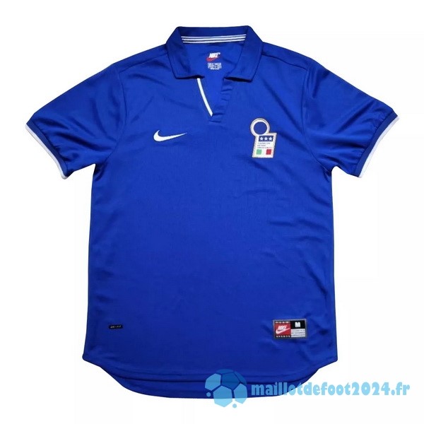 Nouveau Domicile Maillot Italy Retro 1998 Bleu