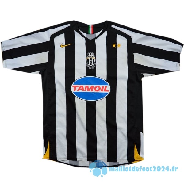 Nouveau Domicile Maillot Juventus Retro 2005 2006 Blanc