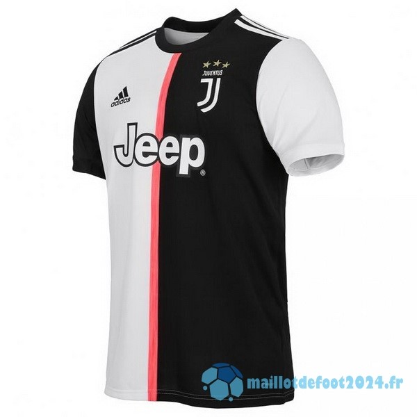 Nouveau Domicile Maillot Juventus Retro 2019 2020 Blanc Noir