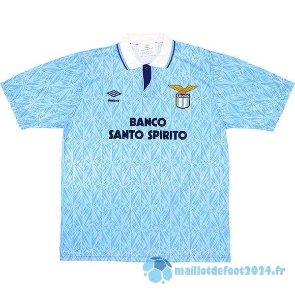 Nouveau Domicile Maillot Lazio Retro 1991 1992 Bleu Clair