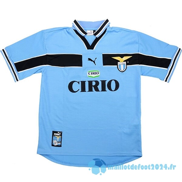 Nouveau Domicile Maillot Lazio Retro 1998 2000 Bleu Clair