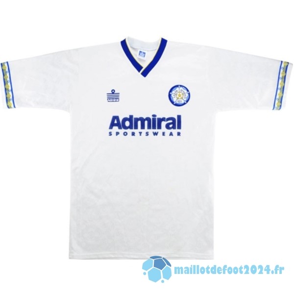 Nouveau Domicile Maillot Leeds United Retro 1992 1993 Blanc