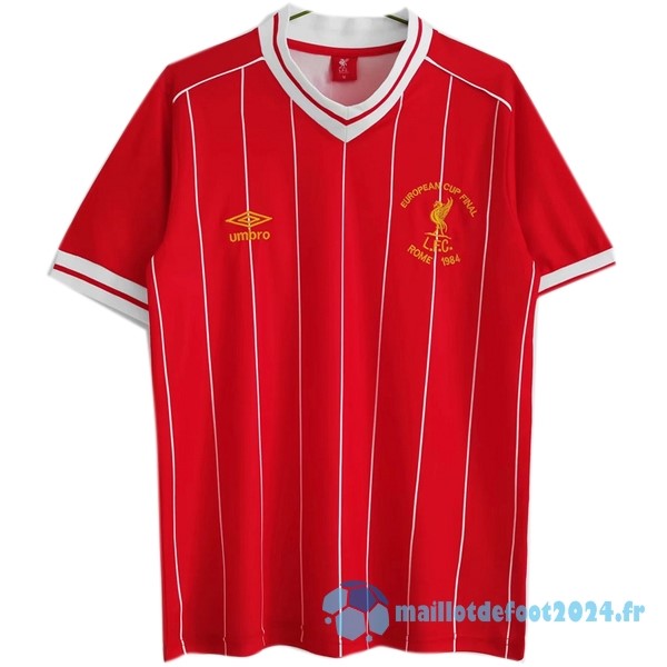 Nouveau Domicile Maillot Liverpool Retro 1981 1984 I Rouge