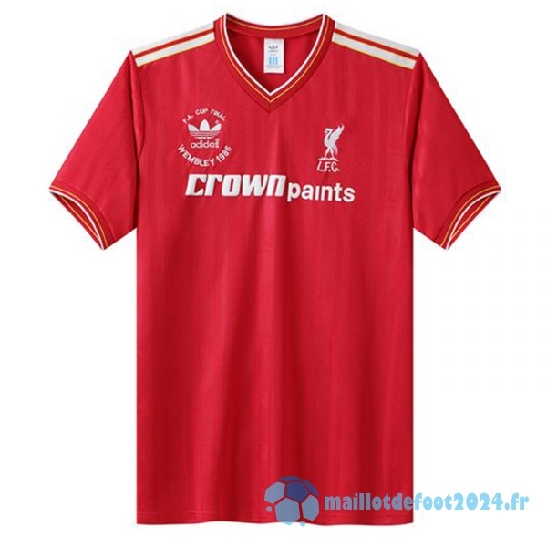 Nouveau Domicile Maillot Liverpool Retro 1985 1986 Rouge