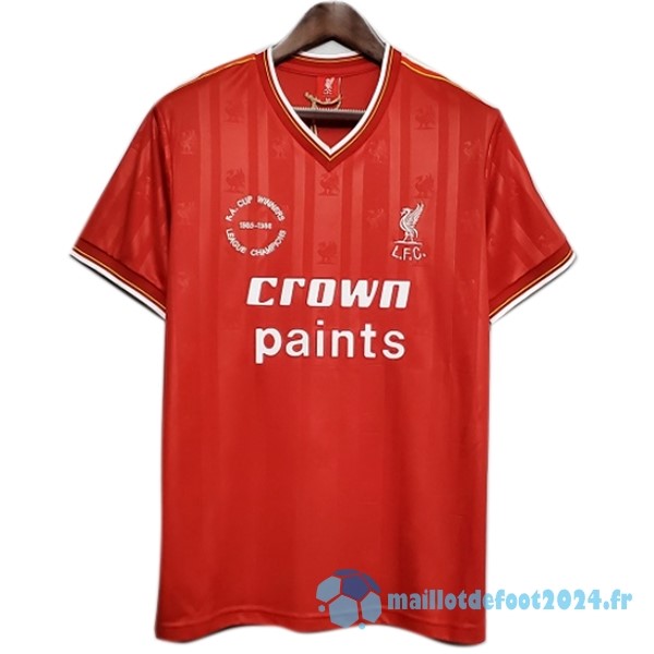 Nouveau Domicile Maillot Liverpool Retro 1985 Rouge