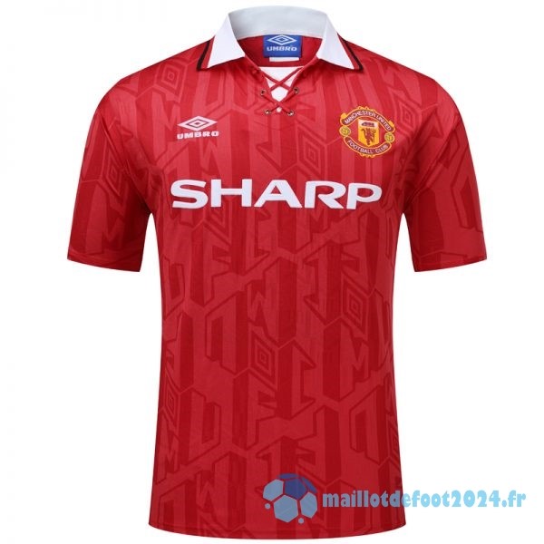 Nouveau Domicile Maillot Manchester United Retro 1994 Rouge