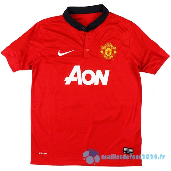 Nouveau Domicile Maillot Manchester United Retro 2013 2014 Rouge