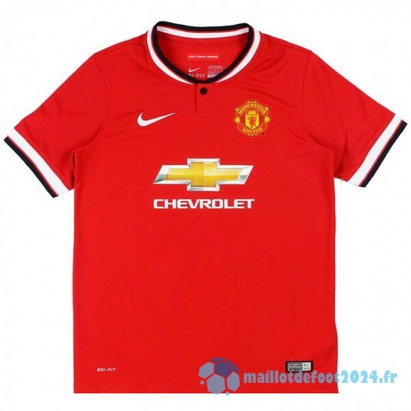 Nouveau Domicile Maillot Manchester United Retro 2014 2015 Rouge