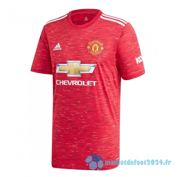 Nouveau Domicile Maillot Manchester United Retro 2020 2021 Rouge