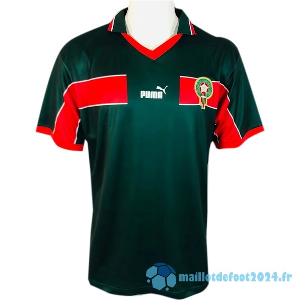 Nouveau Domicile Maillot Maroc Retro 1998 Vert