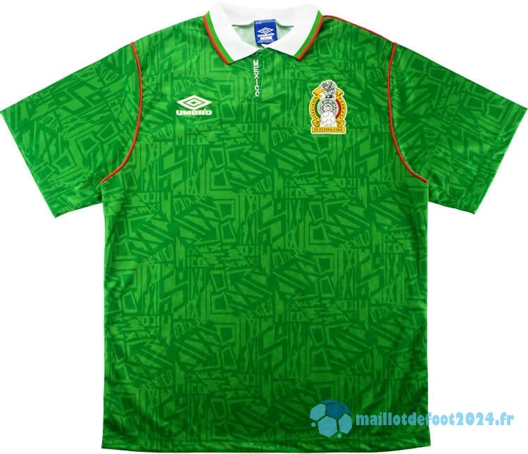 Nouveau Domicile Maillot Mexico Retro 1994 Vert