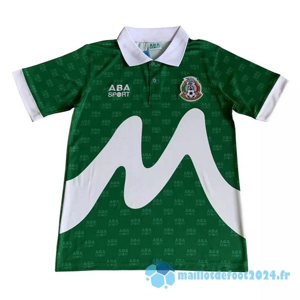 Nouveau Domicile Maillot Mexico Retro 1995 Vert