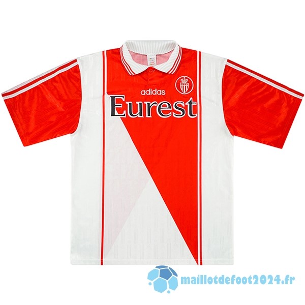 Nouveau Domicile Maillot Monaco Retro 1996 1998 Rouge