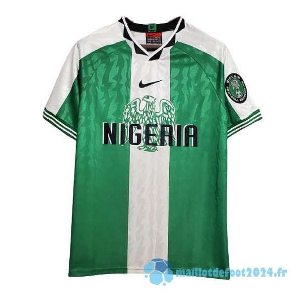 Nouveau Domicile Maillot Nigeria Retro 1996 Vert