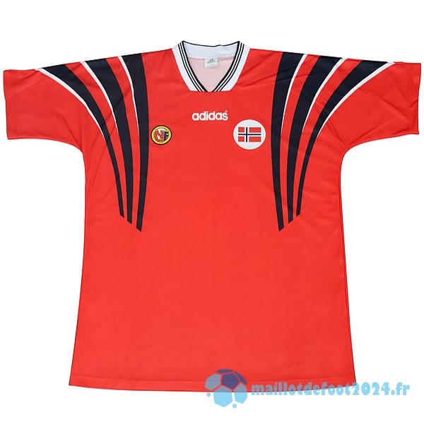 Nouveau Domicile Maillot Norvège Retro 1996 1997 Rouge