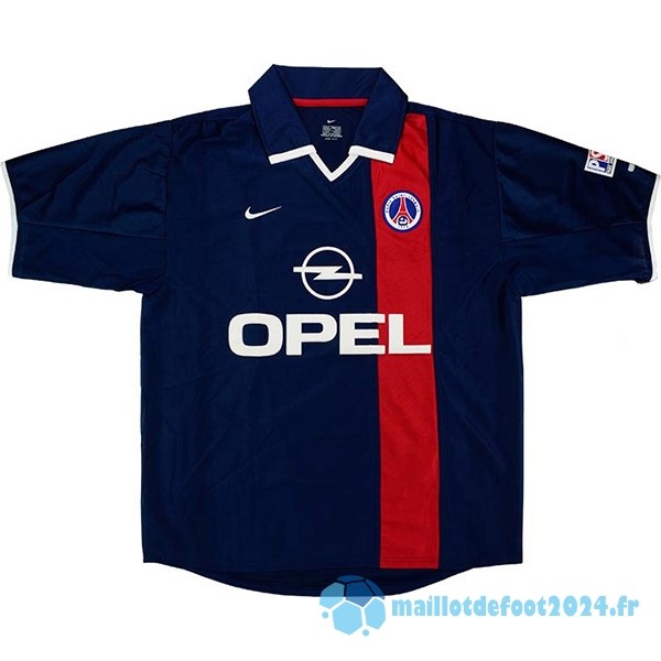 Nouveau Domicile Maillot Paris Saint Germain Retro 2001 2002 Bleu