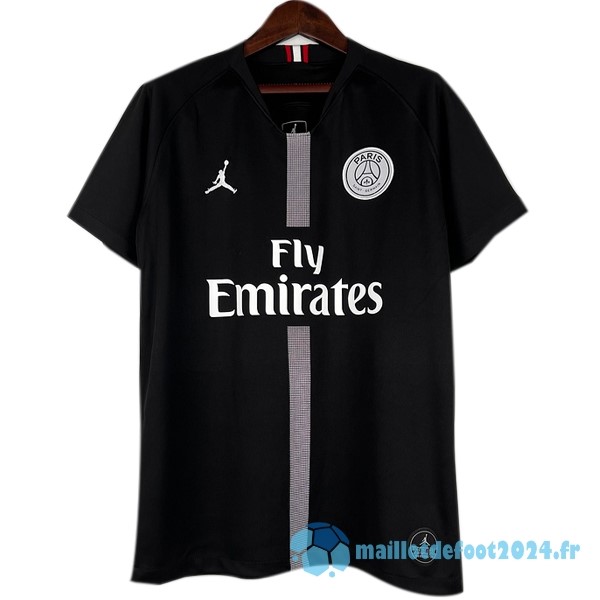 Nouveau Domicile Maillot Paris Saint Germain Retro 2018 2019 Noir