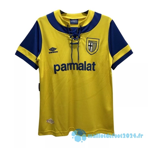 Nouveau Domicile Maillot Parma Retro 1993 1995 Jaune