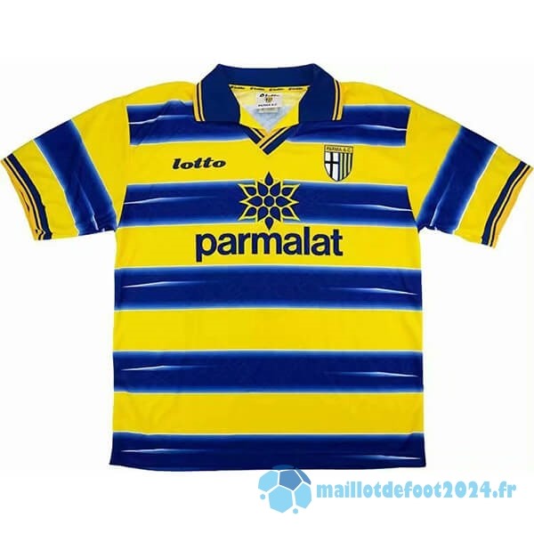 Nouveau Domicile Maillot Parma Retro 1998 1999 Bleu Jaune