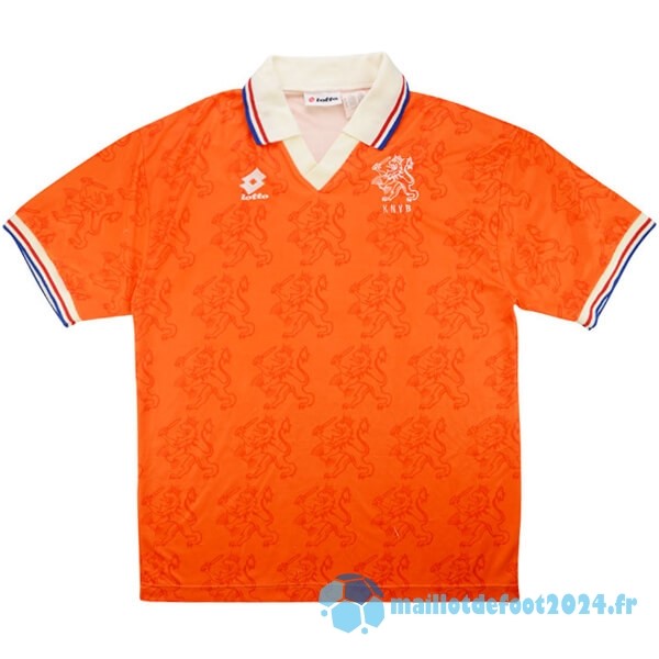 Nouveau Domicile Maillot Pays Bas Retro 1995 Orange