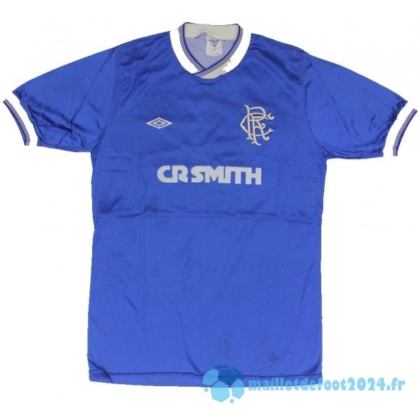 Nouveau Domicile Maillot Rangers Retro 1984 1987 Bleu