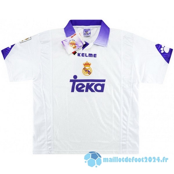 Nouveau Domicile Maillot Real Madrid Retro 1997 1998 Blanc