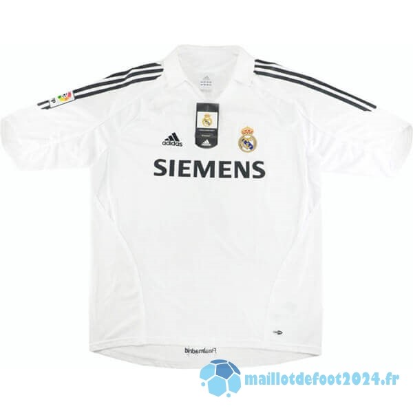 Nouveau Domicile Maillot Real Madrid Retro 2005 2006 Blanc