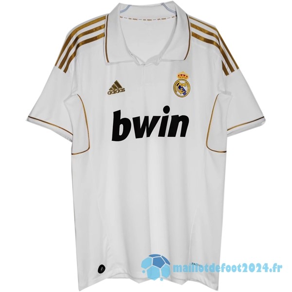 Nouveau Domicile Maillot Real Madrid Retro 2011 2012 Blanc