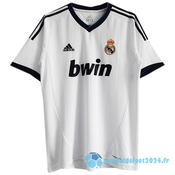 Nouveau Domicile Maillot Real Madrid Retro 2012 2013 Blanc