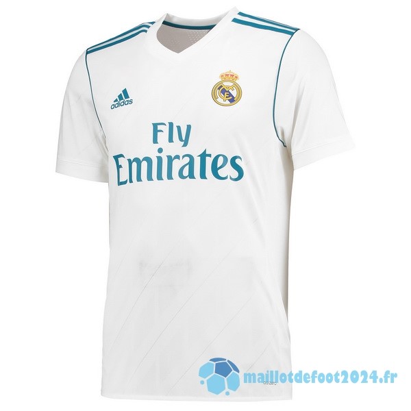 Nouveau Domicile Maillot Real Madrid Retro 2017 2018 Blanc