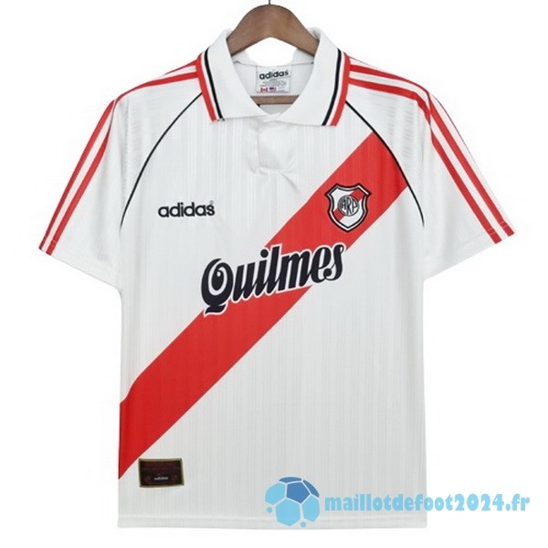 Nouveau Domicile Maillot River Plate Retro 1995 1996 Blanc