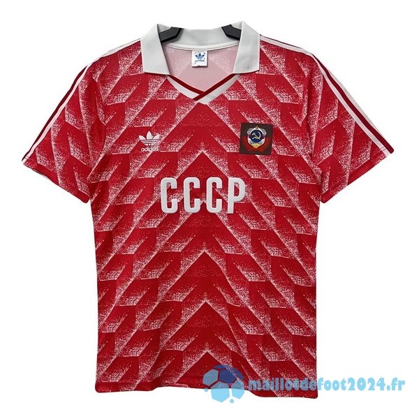 Nouveau Domicile Maillot Russie Retro 1987 1988 Rouge