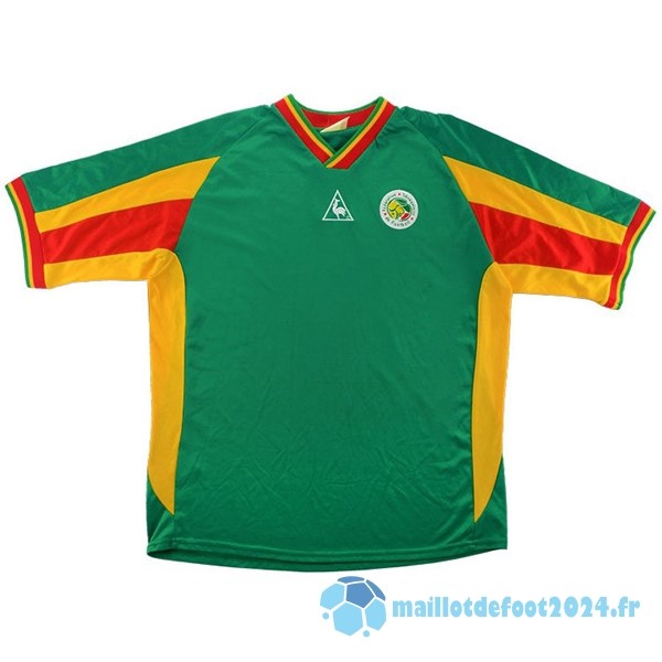 Nouveau Domicile Maillot Sénégal Retro 2002 Vert