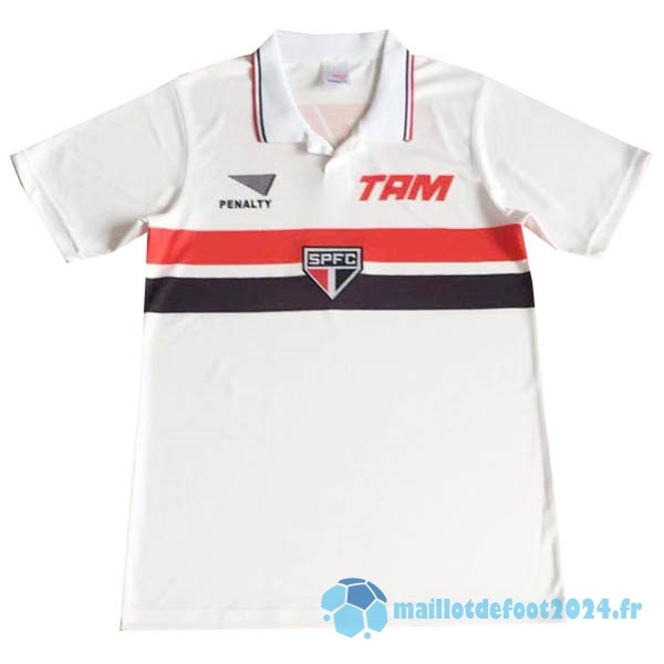 Nouveau Domicile Maillot São Paulo Retro 1994 Blanc