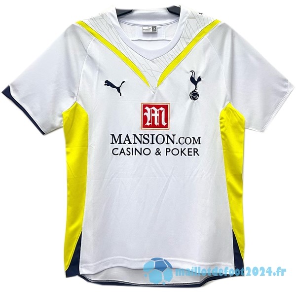 Nouveau Domicile Maillot Tottenham Hotspur Retro 2009 2010 Blanc