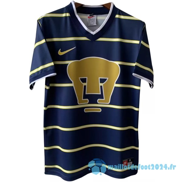 Nouveau Domicile Maillot UNAM Pumas Retro 1998 Bleu