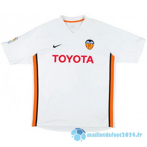 Nouveau Domicile Maillot Valencia Retro 2006 2007 Blanc