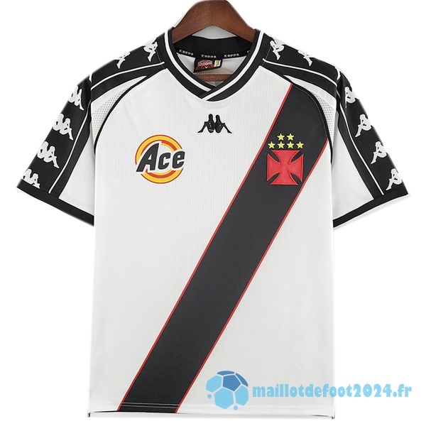 Nouveau Domicile Maillot Vasco da Gama Retro 1999 2000 Blanc