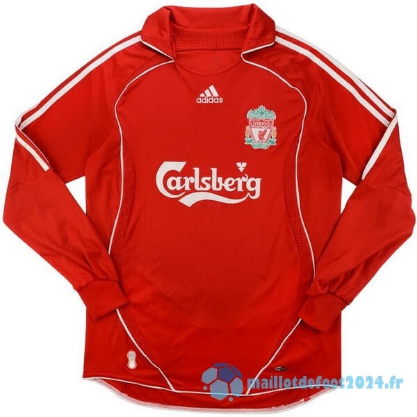 Nouveau Domicile Manches Longues Liverpool Retro 2006 2007 Rouge