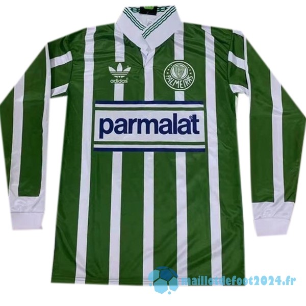 Nouveau Domicile Manches Longues Palmeiras Retro 1992 1993 Vert