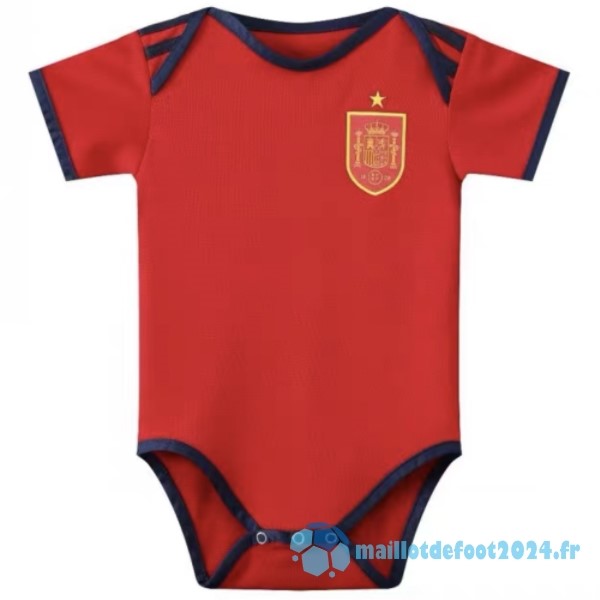 Nouveau Domicile Onesies Enfant Espagne 2022 2023 Rouge