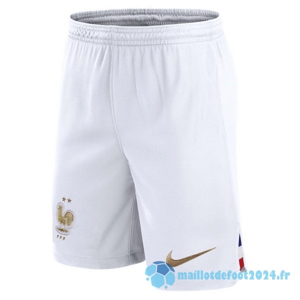 Nouveau Domicile Pantalon France 2022 Blanc