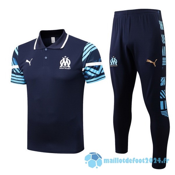 Nouveau Ensemble Complet Polo Marsella 2022 2023 Bleu Marine