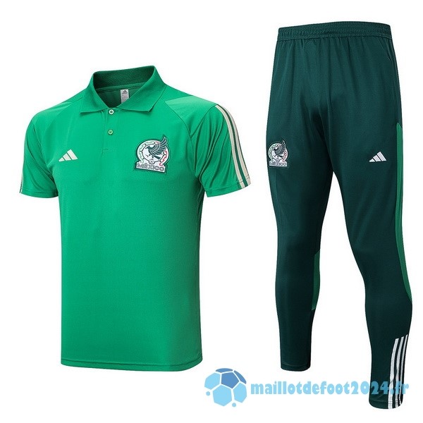 Nouveau Ensemble Complet Polo Mexique 2023 Vert