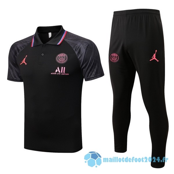 Nouveau Ensemble Complet Polo Paris Saint Germain 2022 2023 Noir