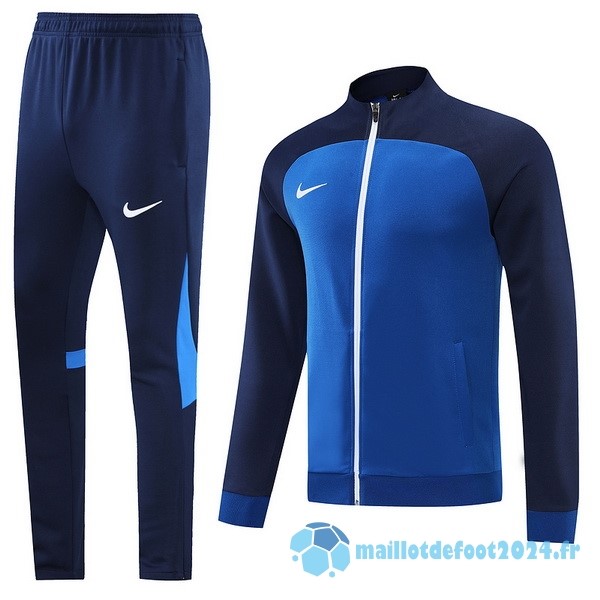 Nouveau Ensemble Complet Ropa Deportiva Con Cremallera Larga Nike 2022 2023 II Bleu