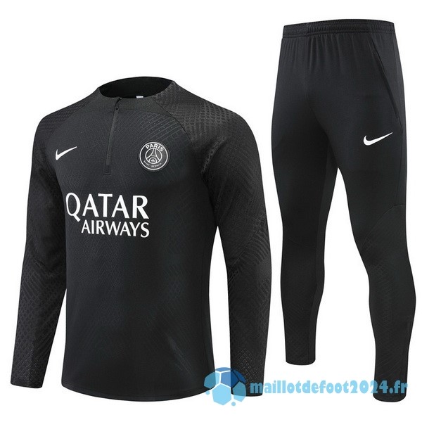 Nouveau Ensemble Complet Sudadera Entrainement Joueurs Paris Saint Germain 2022 2023 Noir