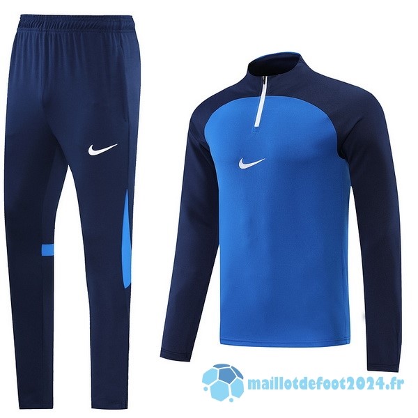 Nouveau Ensemble Complet Sudadera Entrainement Nike 2022 2023 II Bleu