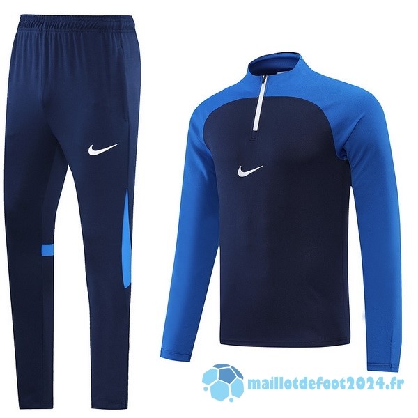 Nouveau Ensemble Complet Sudadera Entrainement Nike 2022 2023 I Bleu